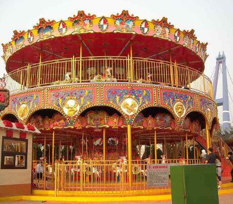 16座上傳動豪華轉馬