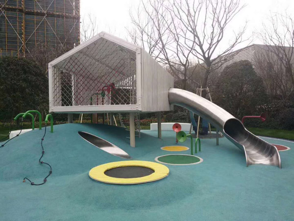 無動力組合滑梯