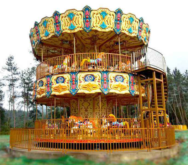 豪華雙層轉(zhuǎn)馬